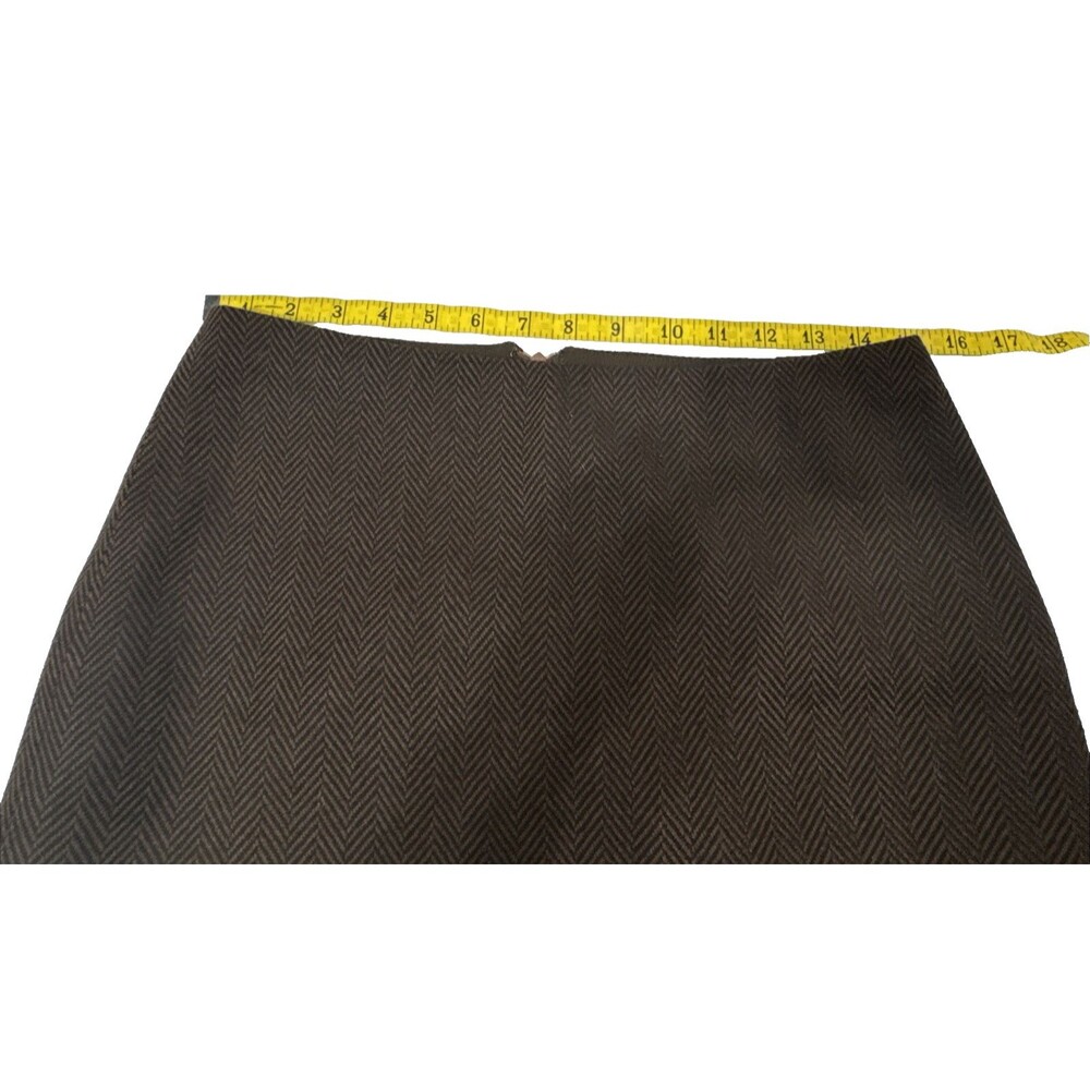 Dolce & Gabbana Womens Sz IT38 US4 Herringbone Virgin Wool Pencil Skirt Italy - Picture 13 of 16